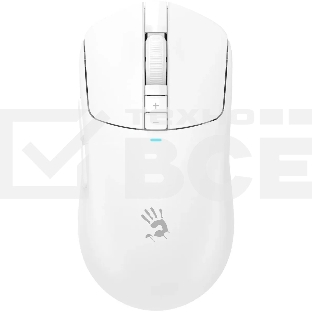 Мышь беспроводная/проводная A4Tech Bloody R72 Ultra белый, 20000 dpi, радиоканал, USB-C, кнопки - 7