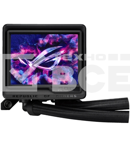 Жидкостная система охлаждения ASUS ROG RYUJIN III 360 ARGB EXTREME 90RC0131-M0EAY0 черный 120мм алюминий+медь 2800rpm 36db 4-pin 305W