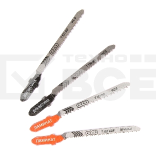 Набор пилок для лобзика (4 шт.) EDGE by PATRIOT 814010015