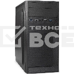 Компьютерный корпус Minitower ExeGate BAA-105U2-01-AAA350 (mATX, БП AAA350 с вент. 8см, 2*USB+2*USB 3.0, аудио, черный), фото 1