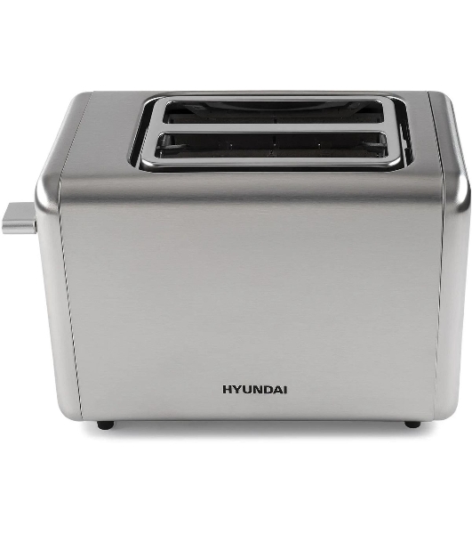 Тостер Hyundai HYT-3305 800Вт черный/серебристый