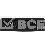 Клавиатура проводная Oklick 180M черный USB, фото 1