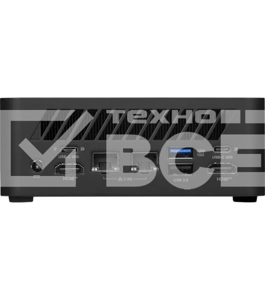 Неттоп MSI Cubi Z AI 8M-027BRU Ryzen 7 8845HS (3.8) 780M CR без ОС WiFi BT 120W (936-B03231-029)