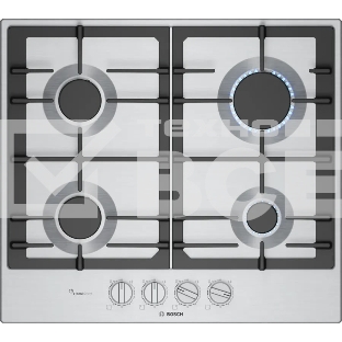 Газовая варочная панель Bosch PCP6A5I90M нержавеющая сталь