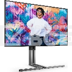 Монитор 27' AOC U27U3CV Nano IPS 3840x2160, 60 Гц (75 Гц макс.), 4 мс, 16:9, 400 кд/м², 2×HDMI 2.0, DP 1.4, USB-C (96 Вт PD), USB Hub (4×USB 3.2 Gen2 + 1×USB-C), RJ-45, 3.5 Jack, динамики (2×3 Вт), DisplayHDR 400, Adaptive-Sync, KVM, черный, фото14