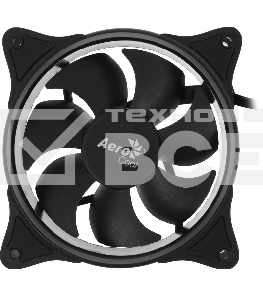 Вентилятор для корпуса Aerocool/Formula Eclipse 12 черный, 120 мм, 1200 об/мин, 19.8 дБ, 6 pin