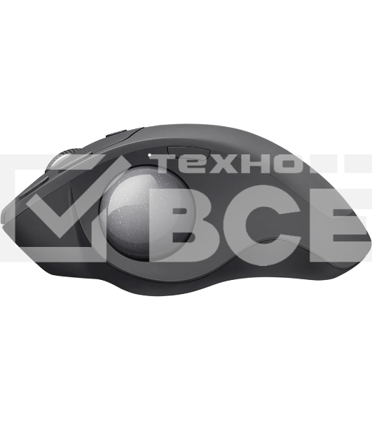 Трекбол беспроводной Logitech MX Ergo графитовый, 2048 dpi, радиоканал, Bluetooth, USB, кнопки - 8