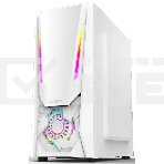 Корпус ALSEYE Reactor-W Mini-ITX/Micro ATX/ATX, USB2.0*2+HD Audio+USB3.0*1, 