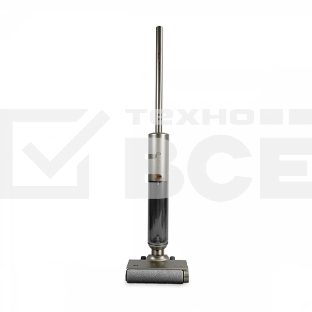 Моющий пылесос вертикальный BQ VCA1003W бронзовый, питание от аккумулятора, 150 Вт, уборка влажная и сухая, пылесборник 0.36 л, бак для жидкости 0.4 л, работа от АКБ max 30 мин