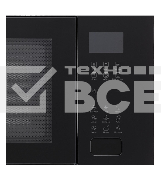 Встраиваемая микроволновая печь Krona REIN 60 BL черный