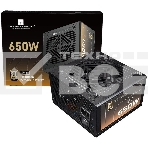 Блок питания Thermalright, 650W 80+ Gold (ATX, 3.1, Full modular, 1x24(20+4)pin, 2xCPU 8(4+4)pin, 2xPCIe*2 8(6+2)pin, 3xSATA3, 2xMOLEX4pin, Active, 120x120mm, 150x140x86mm, APFC, OVP, UVP, SCP, OCP, OTP, OPP, black), фото 1