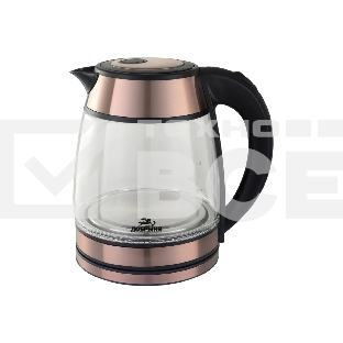 Чайник электрический Добрыня DO-1262 медь, 1,8л, 1,8кВт