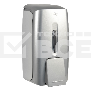 Дозатор для жидкого мыла пластик Puff-8120S хром 0,8 л