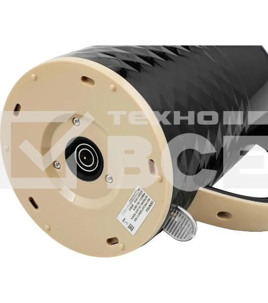 Чайник электрический Centek CT-0025 черный металл 1.8л, 1800W, двойные стенки, кнопка вкл. на ручке