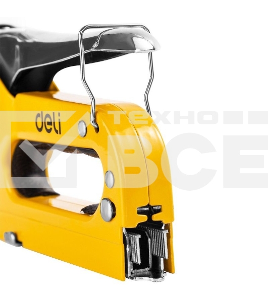 Мебельный степлер Deli DL238105 с набором скоб + антистеплер Набор: 2000шт дверные гвозди. 2000шт Т-гвозди. 2000шт U-гвозди. 1шт скобоудалитель.