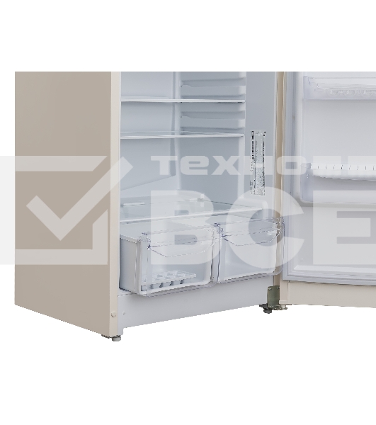 Холодильник Indesit TIA 14 E Бежевый двухкамерный 194/51 л морозилка сверху, капельная система