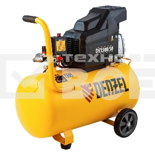 Компрессор воздушный Denzel DK1500/50,Х-PRO (58064) 1,5 кВт, 230 л/мин, 50 л