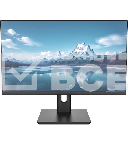 Монитор 27' CBR MD-2701 IPS 1920x1080, 100 Гц, 5 мс, 16:9, 250 кд/м², 1xHDMI, 1xDP, 2x3 Вт, черный