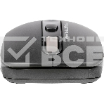 Мышь беспроводная A4Tech Fstyler FG10S черный/серый, 2000 dpi, радиоканал, USB, кнопки - 4, фото3