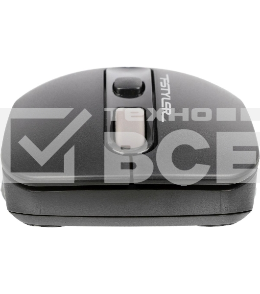 Мышь беспроводная A4Tech Fstyler FG10S черный/серый, 2000 dpi, радиоканал, USB, кнопки - 4