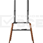 Подставка для телевизора Cactus CS-ST3645BKWN черный/орех, 43'-65' макс. 40 кг, напольный, фото5