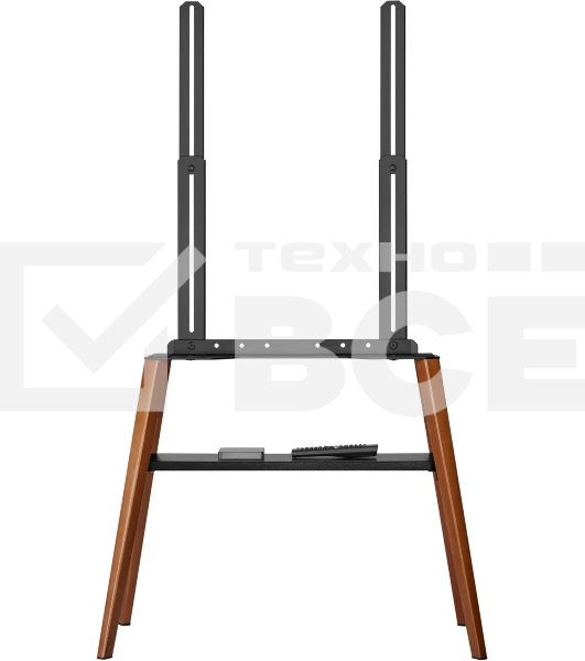 Подставка для телевизора Cactus CS-ST3645BKWN черный/орех, 43'-65' макс. 40 кг, напольный