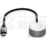 Кабель зарядный Satechi USB-C Magnetic Fast-Charging Cable для Apple Watch, серый космос, фото2