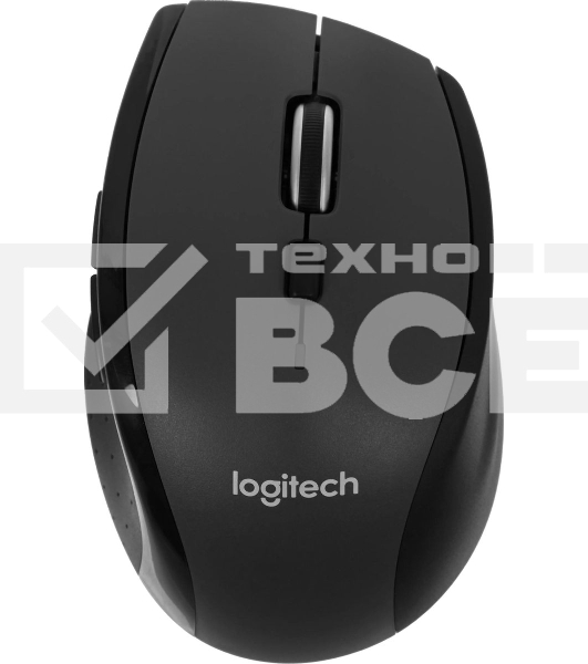 Мышь беспроводная Logitech M705 черный, 1000 dpi, радиоканал, USB, кнопки - 7