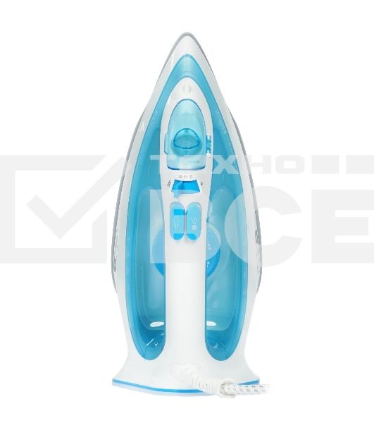 Утюг Braun SI3053BL голубой/белый, 2400 Вт, 45 г/мин, 170 г/мин, 270 мл