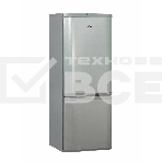 Холодильник DON R-280 MI металлик искристый двухкамерный 200/90л морозилка снизу, фото 1