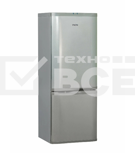 Холодильник DON R-280 MI металлик искристый двухкамерный 200/90л морозилка снизу