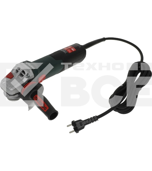 Угловая шлифовальная машина Metabo WE 15-125 Quick 1550вт, 125мм, 3.5Нм,эл-ка, 11000 об/мин, кейс, вес 2.5 кг
