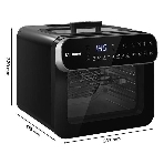 Аэрогриль Libhof AFZ-14 черный, 1600 Вт, 14 л, сенсор, 8 программ, фото3