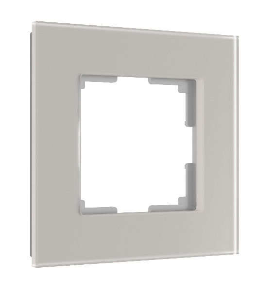 Рамка WERKEL на 1 пост Senso (дымчатый, стекло soft-touch) W0013117