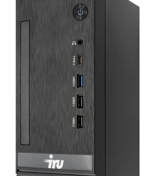 Компьютер IRU 310SC SFF i3 12100 (3.3) 8Gb SSD256Gb UHDG 730 Windows 11 Pro GbitEth 200W черный (2152519)
