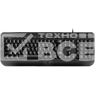 Клавиатура Genius keyboard KB-118 II,RU,USB, Black
