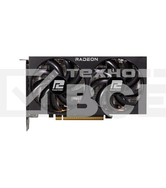 Видеокарта PowerColor PCI-E 4.0 RX 7600 8G-F AMD Radeon RX 7600 8Gb 128bit GDDR6 2250/18000 HDMIx1 DPx3 HDCP Ret