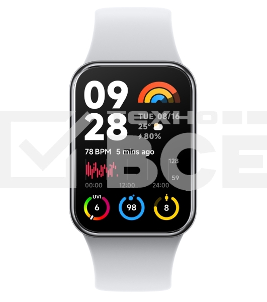 Фитнес-браслет Xiaomi Mi Smart Band 8 Pro серый