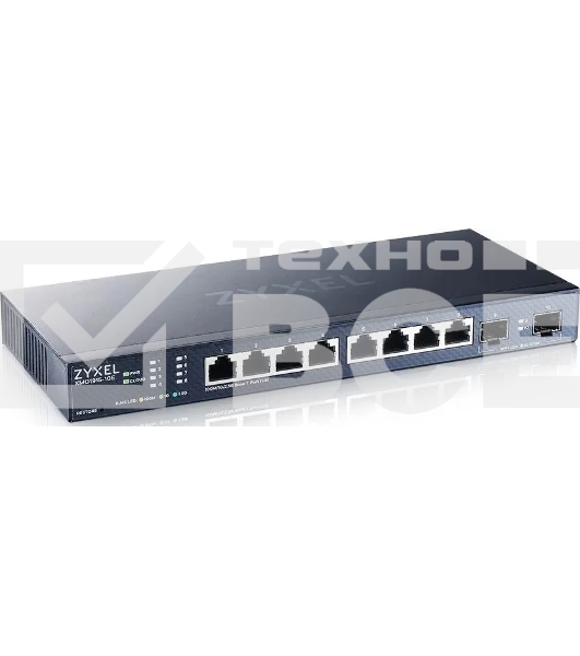 Мультигигабитный Smart L3 Lite коммутатор Zyxel NebulaFlex XMG1915-10E, 8xRJ-45: 1/2.5G, 2xSFP+, бесшумный (без вентилятора)