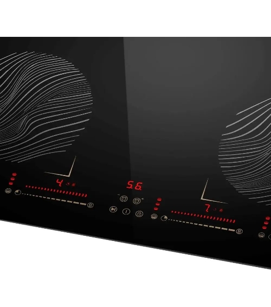 Индукционная варочная поверхность Maunfeld CVI594SB2BKF Inverter черный