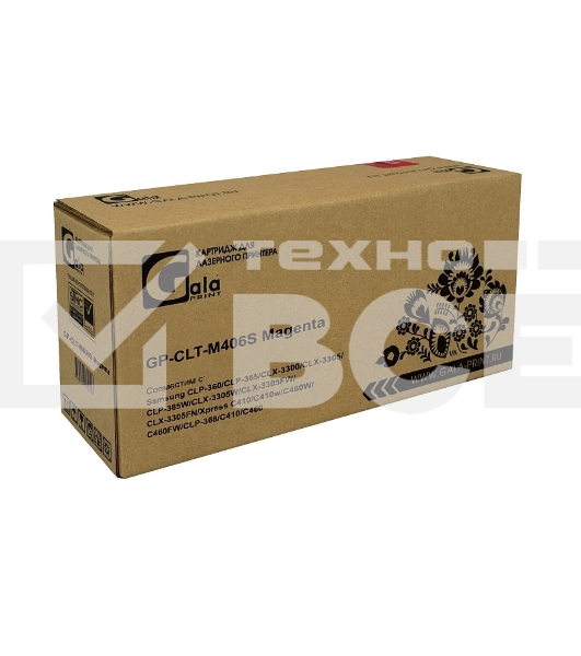 Картридж GalaPrint GP-CLT-M406S Magenta (1000 стр) для Samsung CLP-360/CLP-365/CLX-3300/CLX-3305/CLP-365W/CLX-3305W/CLX-3305FW/CLX-3305FN/Xpress C410/C410w/C460W/C460FW/CLP-368/C410/C460