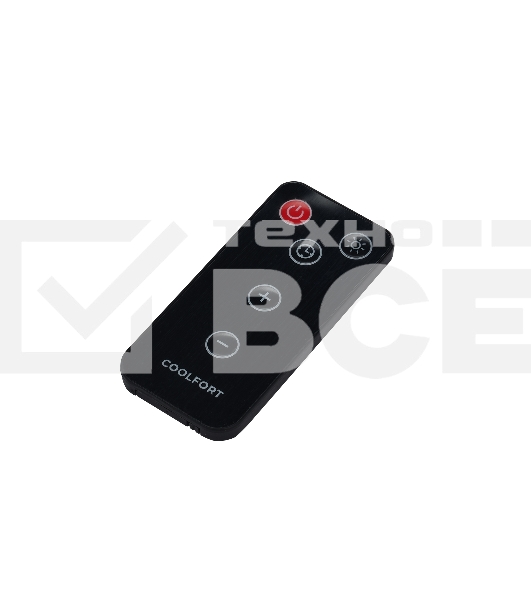 Конвектор Coolfort CF-3940 черный, 2000 Вт, 20 м2, термостат, дисплей, WiFi