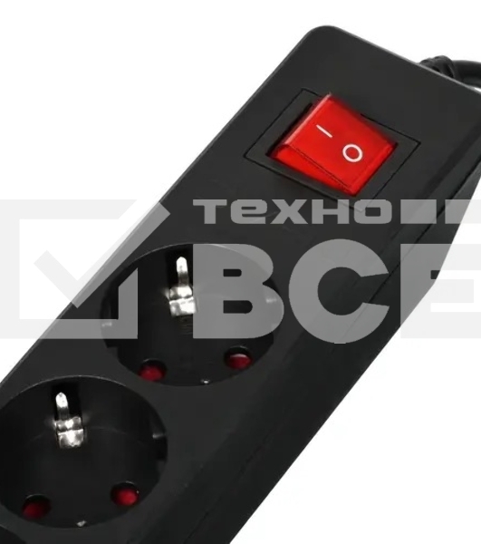 Сетевой фильтр Sven Optima 5,0 м (6 розеток с защитными шторками) черный, цветная коробка