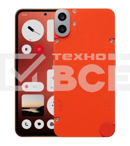Смартфон NOTHING CMF Phone 1, 8/256Gb, оранжевый