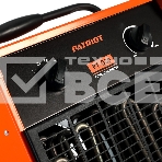 Тепловентилятор Patriot PT-Q 30, оранжевый/черный, 15/30 кВт, 400В, терморегулятор, фото4