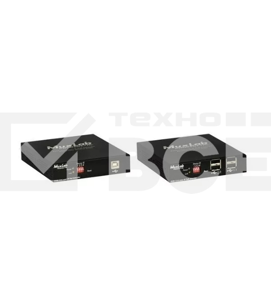 Передатчик-энкодер MuxLab 500770-TX KVM и HDMI over IP, сжатие JPEG2000, с PoE