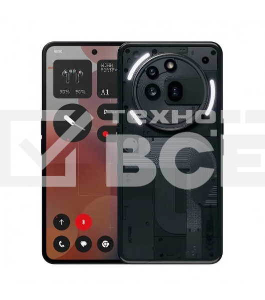 Смартфон Nothing Phone (3a) PRO A10400169 12/256Gb, черный