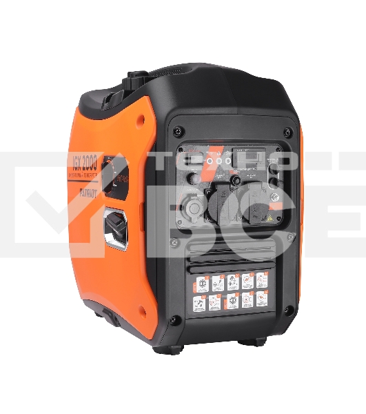 Электрогенератор бензиновый инверторный Patriot iGX 2000, 2 кВт, 62 дБ, 21.5 кг