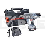 Аккумуляторный бесщеточный ударный гайковерт ProfiPower T-2500N (18В,Li-ion-1шт, 8.0А·ч, 2500Нм, З/У, в кейсе), фото8