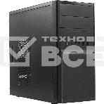 Компьютерный корпус InWin POWERMAN ES701BK USB 3.0 (Mini Tower, mATX, 450W PM-450ATX, USB 3.0x2, USBx2 + Audio, черный) <6120258>, фото 1